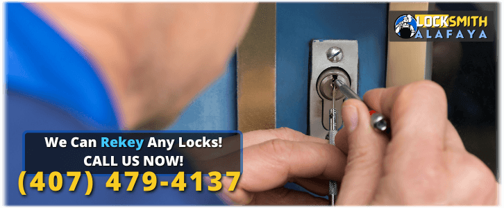 Lock Rekey Service Alafaya FL (407) 479-4137